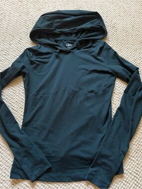 Alo Hooded Runner long sleeve top